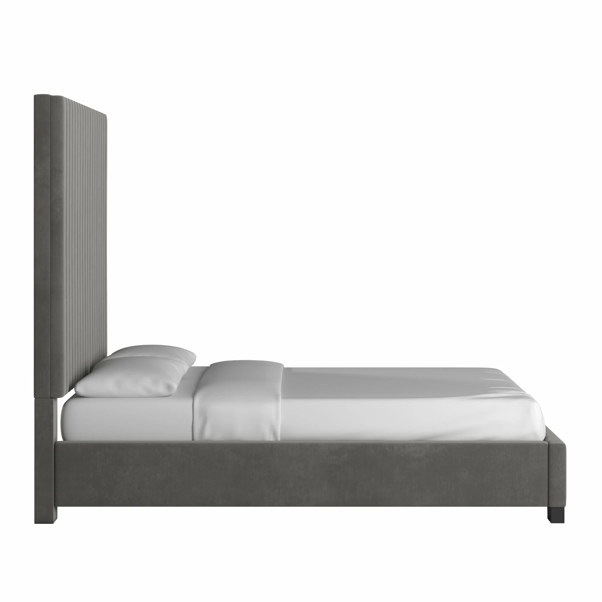 Top 10 💯 Aart Tufted Solid Wood And Upholstered Platform Bed By INSPIRE Q Bold 🎉 - Image 11