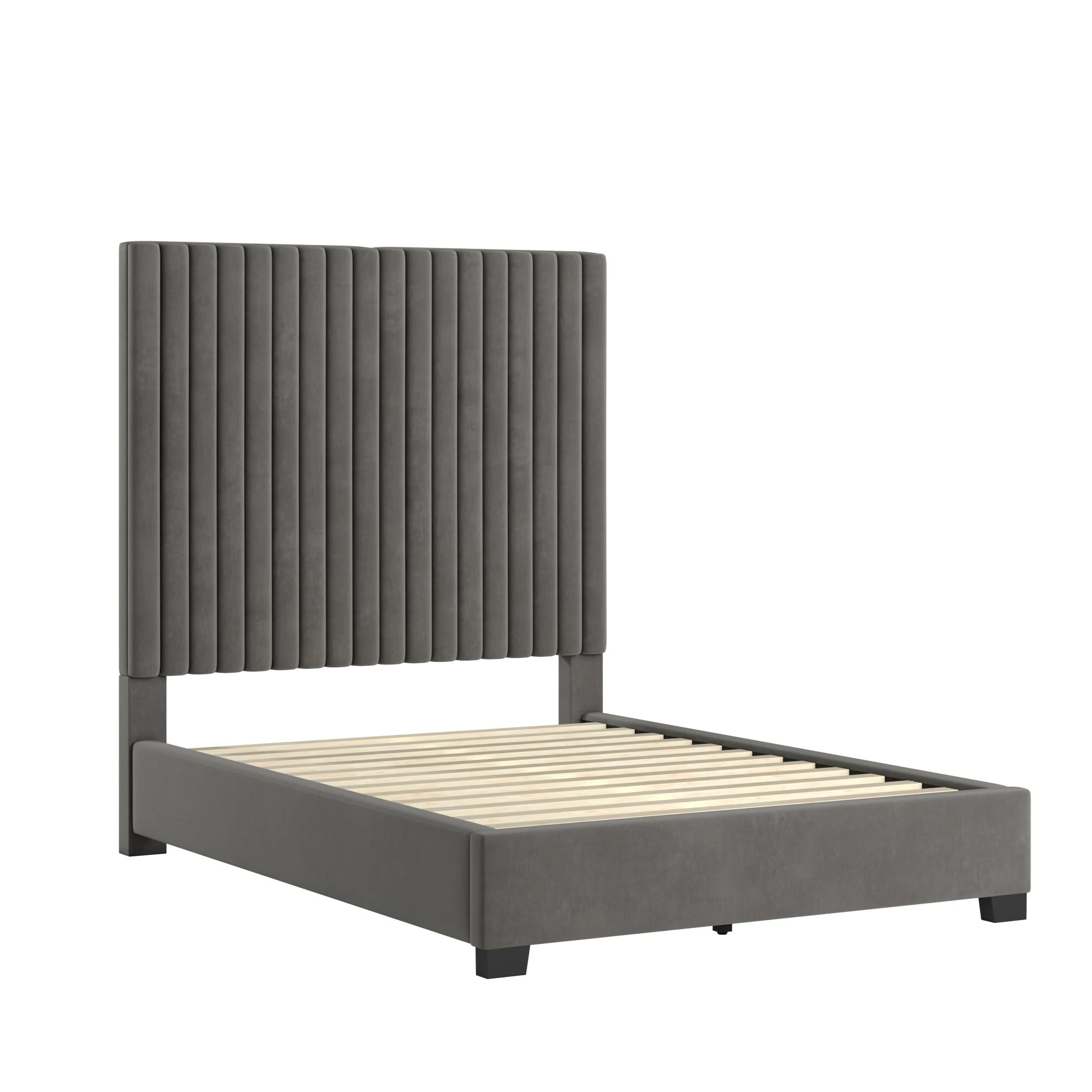 Top 10 💯 Aart Tufted Solid Wood And Upholstered Platform Bed By INSPIRE Q Bold 🎉 - Image 12