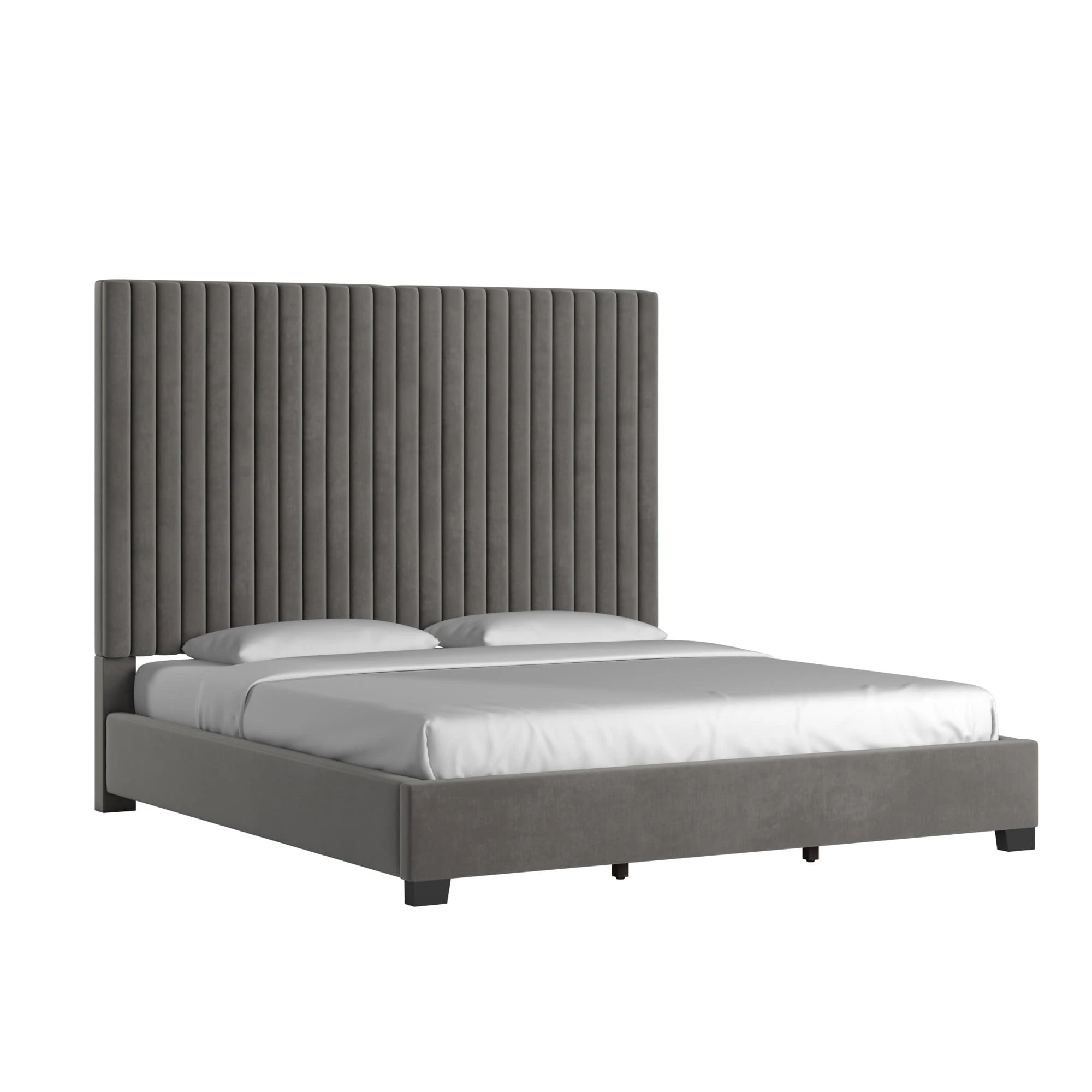 Top 10 💯 Aart Tufted Solid Wood And Upholstered Platform Bed By INSPIRE Q Bold 🎉 - Image 13