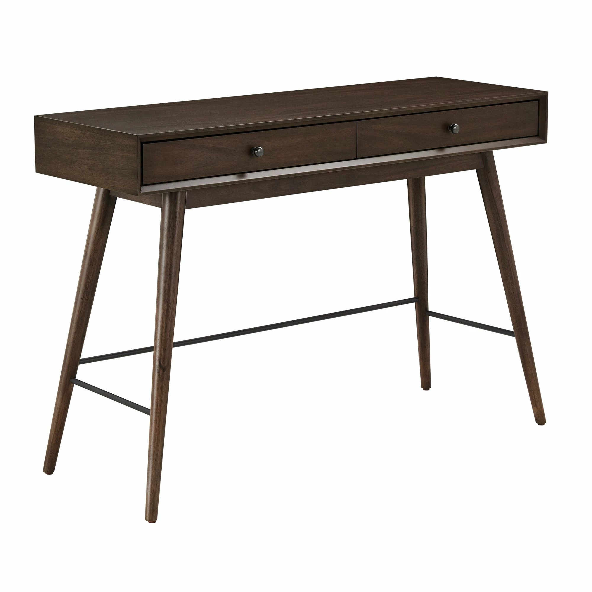 Promo ⌛ Aksel Wood 2-Drawer Sofa Table TV Stand By INSPIRE Q Modern Dark Walnut 🌟 6 Promo ⌛ Aksel Wood 2-Drawer Sofa Table TV Stand By INSPIRE Q Modern Dark Walnut 🌟 - Image 6