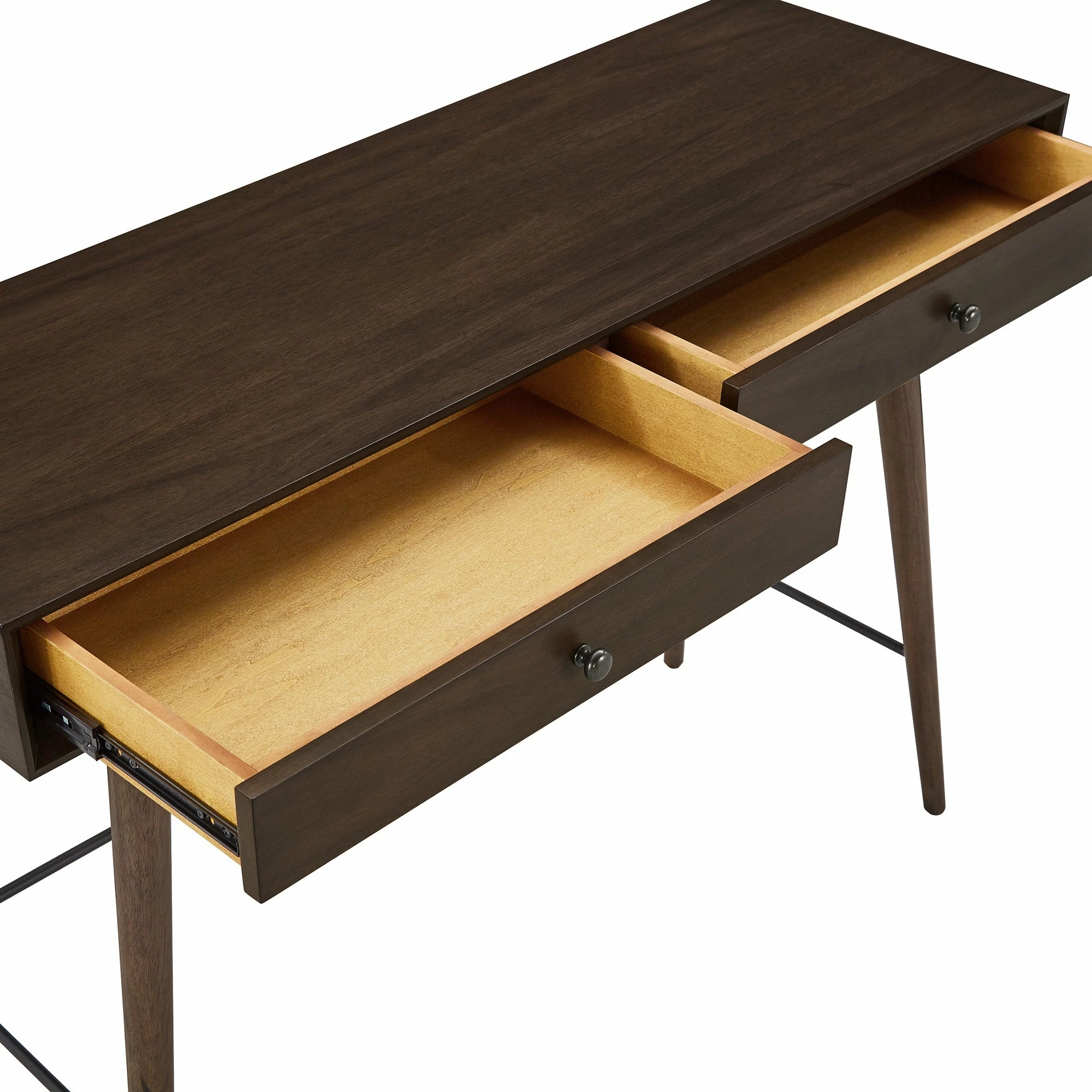 Promo ⌛ Aksel Wood 2-Drawer Sofa Table TV Stand By INSPIRE Q Modern Dark Walnut 🌟 10 Promo ⌛ Aksel Wood 2-Drawer Sofa Table TV Stand By INSPIRE Q Modern Dark Walnut 🌟 - Image 10