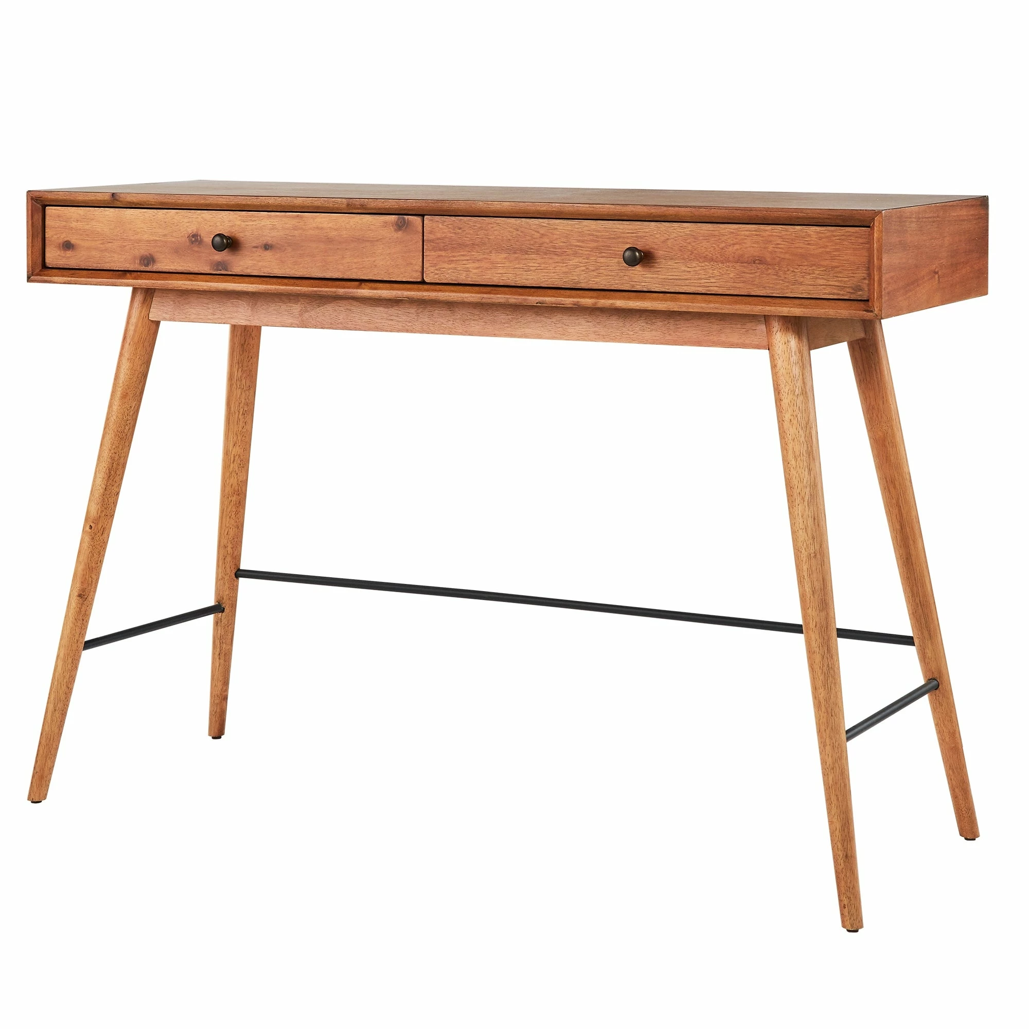 Promo ⌛ Aksel Wood 2-Drawer Sofa Table TV Stand By INSPIRE Q Modern Dark Walnut 🌟 11 Promo ⌛ Aksel Wood 2-Drawer Sofa Table TV Stand By INSPIRE Q Modern Dark Walnut 🌟 - Image 11