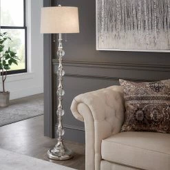 Promo 😉 Alric Glass Orb 2-light Accent Floor Lamp By INSPIRE Q Classic 🔥