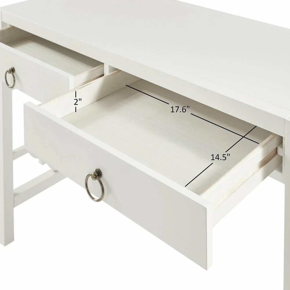 Brand new 🎁 Andi 2-Drawer Writing Desk By INSPIRE Q Classic Espresso 🔔 - Image 15