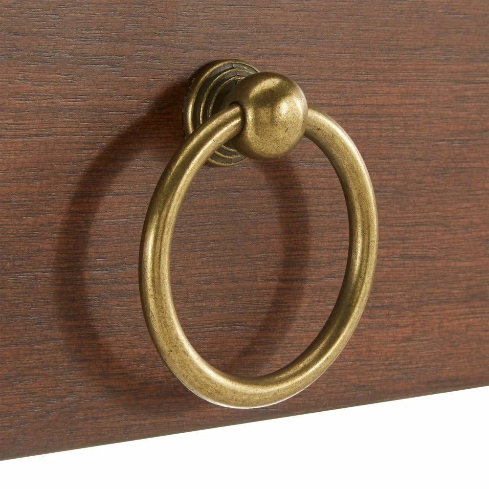 Brand new 🎁 Andi 2-Drawer Writing Desk By INSPIRE Q Classic Espresso 🔔 - Image 8