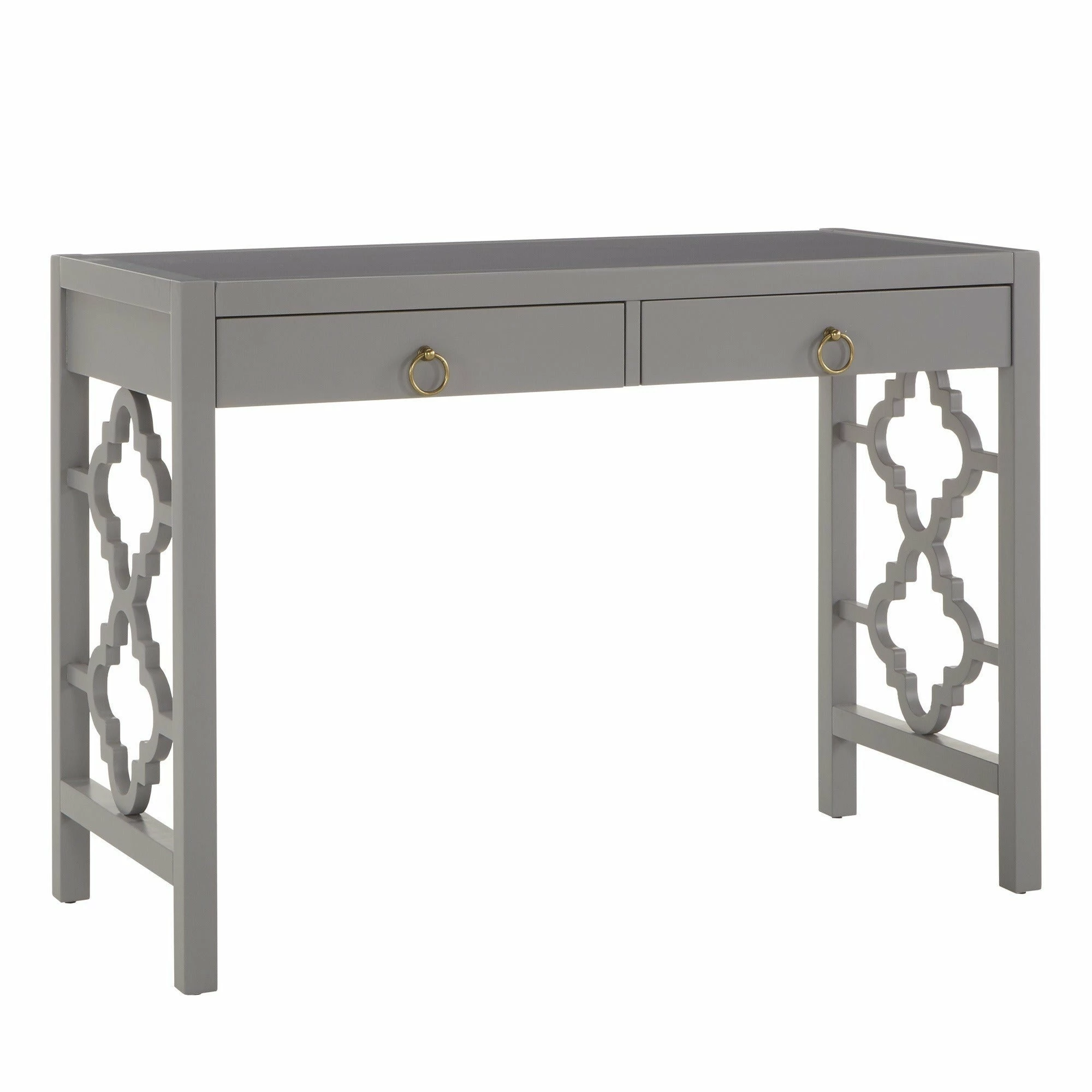 Brand new 🎁 Andi 2-Drawer Writing Desk By INSPIRE Q Classic Espresso 🔔 - Image 9