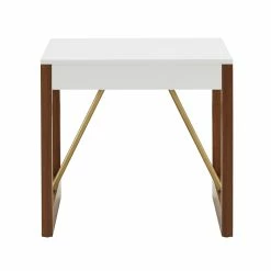 Deals 🎁 Archer Two-Tone High Gloss White And Walnut End Table By INSPIRE Q Modern 🤩 10 Deals 🎁 Archer Two-Tone High Gloss White And Walnut End Table By INSPIRE Q Modern 🤩 -iNSPIRE Q shop Archer Two Tone High Gloss White and Walnut Finish Table by iNSPIRE Q Modern 9