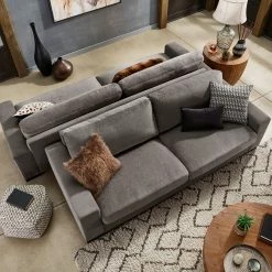 Cheap 🎁 Ashton Double Sided Down-Feather Extra-long Sofa By INSPIRE Q Artisan 🌟