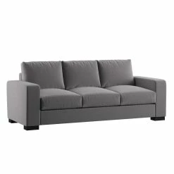 Cheap 🎁 Ashton Double Sided Down-Feather Extra-long Sofa By INSPIRE Q Artisan 🌟 -iNSPIRE Q shop Ashton Grey Fabric Double Sided Down Feather Extra long Sofa by iNSPIRE Q Artisan 6