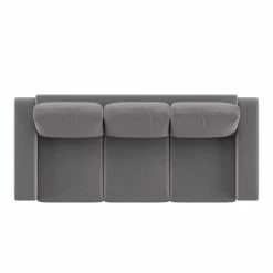 Cheap 🎁 Ashton Double Sided Down-Feather Extra-long Sofa By INSPIRE Q Artisan 🌟 -iNSPIRE Q shop Ashton Grey Fabric Double Sided Down Feather Extra long Sofa by iNSPIRE Q Artisan 9