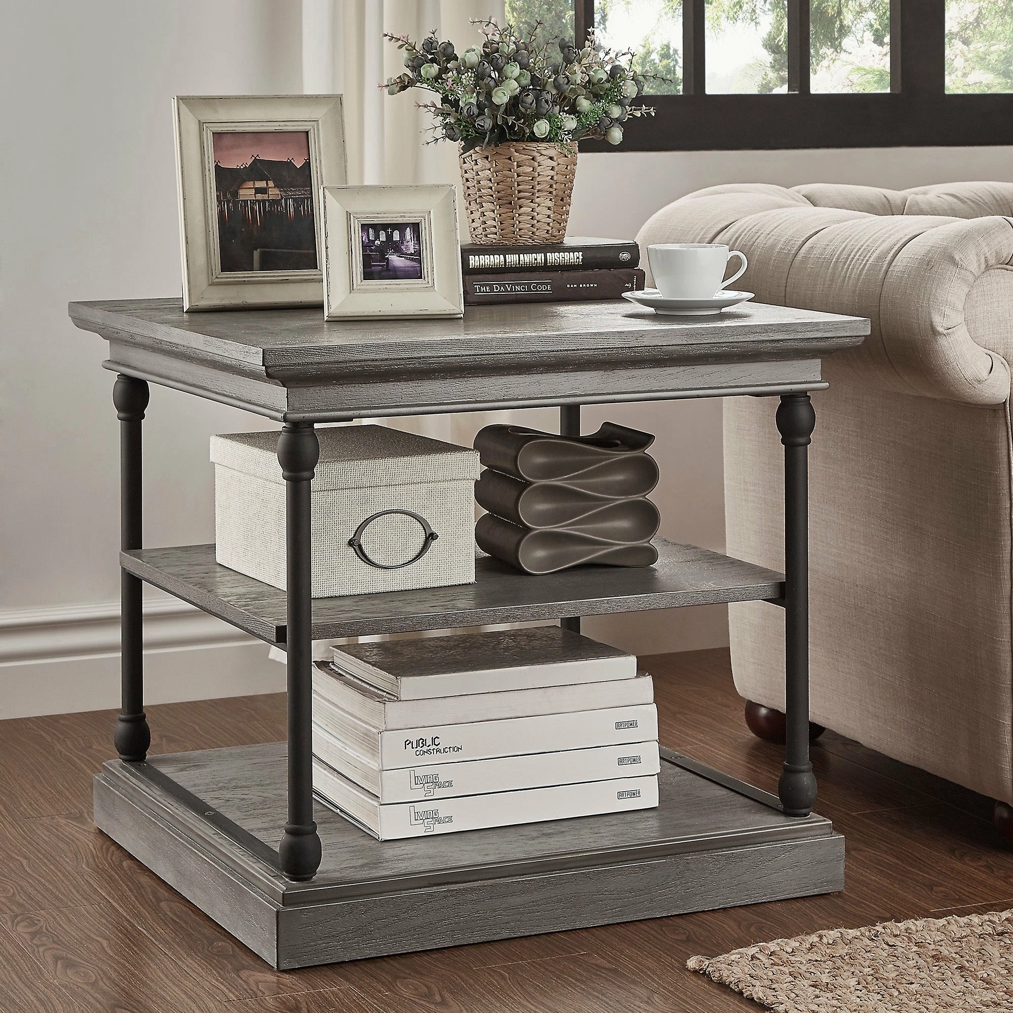 Best reviews of 👍 Barnstone Cornice Accent Storage Side Table By INSPIRE Q Artisan Black 🎁 4 Best reviews of 👍 Barnstone Cornice Accent Storage Side Table By INSPIRE Q Artisan Black 🎁 - Image 4