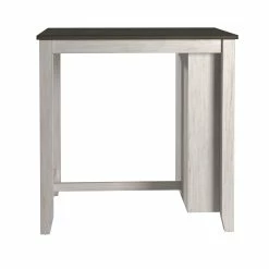 Outlet 👍 Beck Counter Height 3-Piece Dining Set With USB Charging Station By INSPIRE Q Classic White 🥰 21 Outlet 👍 Beck Counter Height 3-Piece Dining Set With USB Charging Station By INSPIRE Q Classic White 🥰 -iNSPIRE Q shop Beck Two Tone Counter Height 3 Piece Dining Set by iNSPIRE Q Classic 6