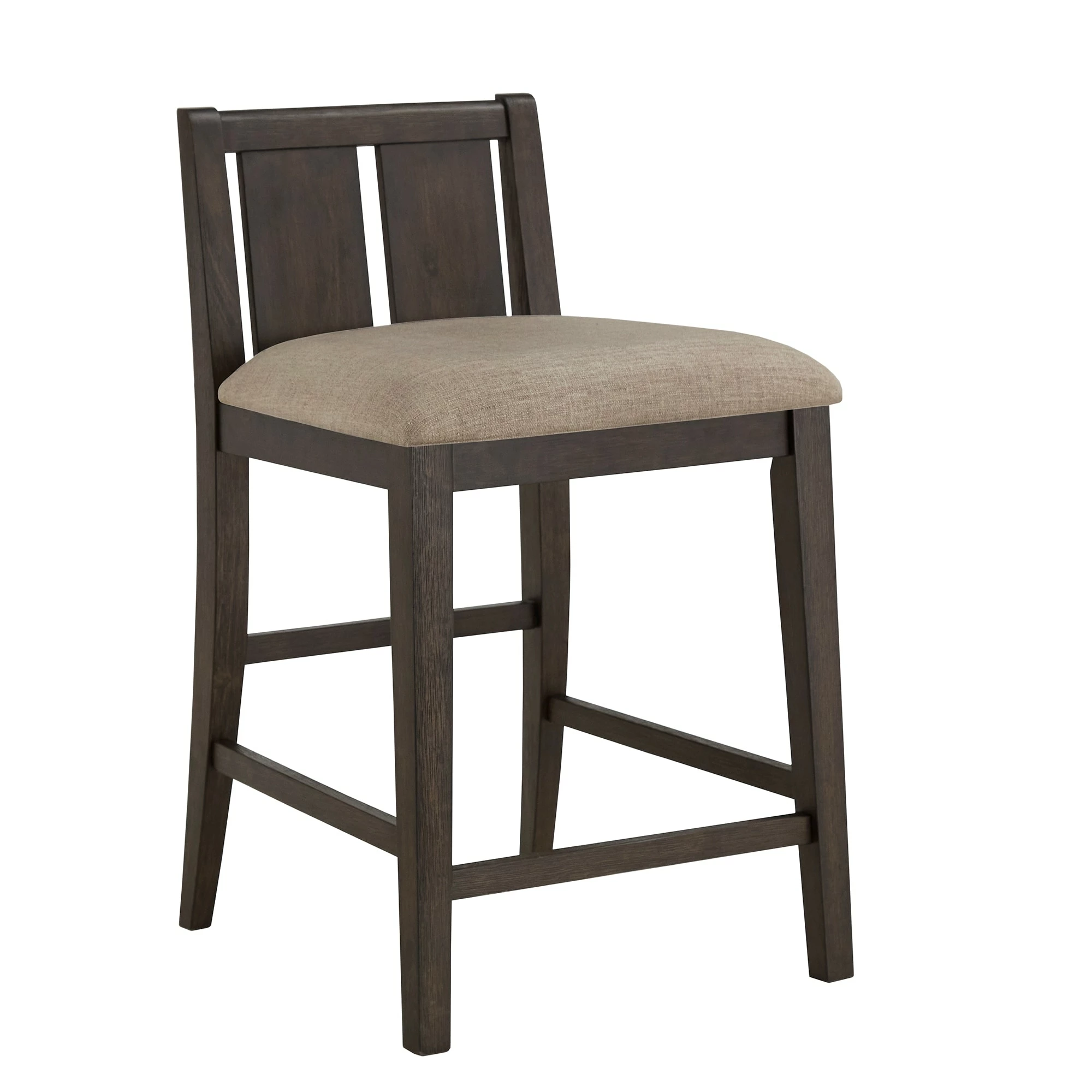 New 🌟 Beck Two-Tone Fabric Counter Height Chair (Set Of 2) By INSPIRE Q Classic Grey & White ⌛ 6 New 🌟 Beck Two-Tone Fabric Counter Height Chair (Set Of 2) By INSPIRE Q Classic Grey & White ⌛ - Image 6