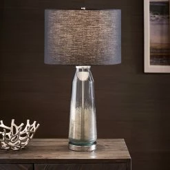 Coupon 🎉 Bergoglio Glass Table Lamp By INSPIRE Q Bold 😍