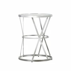 New 😉 Berke Mirrored Top Round End Side Table By INSPIRE Q Bold 💯 12 New 😉 Berke Mirrored Top Round End Side Table By INSPIRE Q Bold 💯 -iNSPIRE Q shop Berke Mirrored Top Round End Side Table by iNSPIRE Q Bold 2