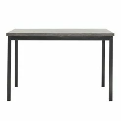 Promo 🌟 Brent Black Metal Dining Table By INSPIRE Q - Dining Table 🔥 -iNSPIRE Q shop Brent Black Metal Dining Table by Inspire Q 5732c9bb e10e 4056 b934 e014dc8098ba