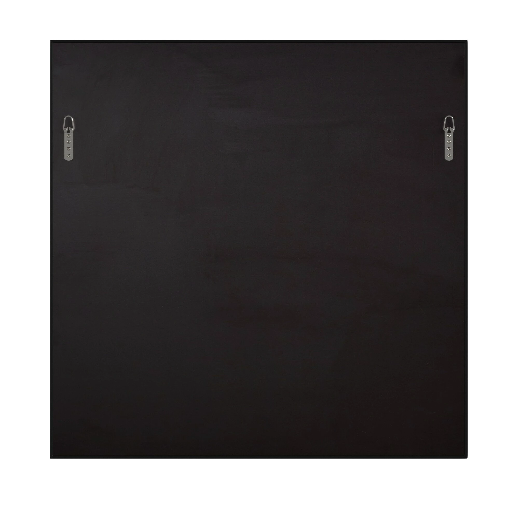 Cheapest 🔔 Brinkley Dark Brown Trim Mirrored Frame Square Accent Wall Mirror By INSPIRE Q Bold 🎉 - Image 5