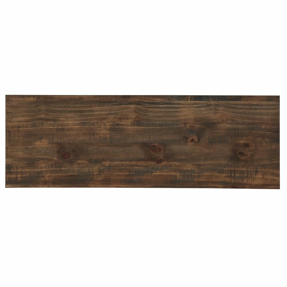 Best Pirce ❤️ Bryson Rustic X-Base Sofa Entryway Table By INSPIRE Q Classic Brown 🔔 - Image 13