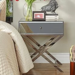Best Sale ๐งจ Camille X Base Mirrored Accent Campaign Table By INSPIRE Q Bold Gold Champagne Finish ๐ฏ 20 Best Sale ๐งจ Camille X Base Mirrored Accent Campaign Table By INSPIRE Q Bold Gold Champagne Finish ๐ฏ -iNSPIRE Q shop Camille X Base Mirrored Accent Campaign Table by iNSPIRE Q Bold 2