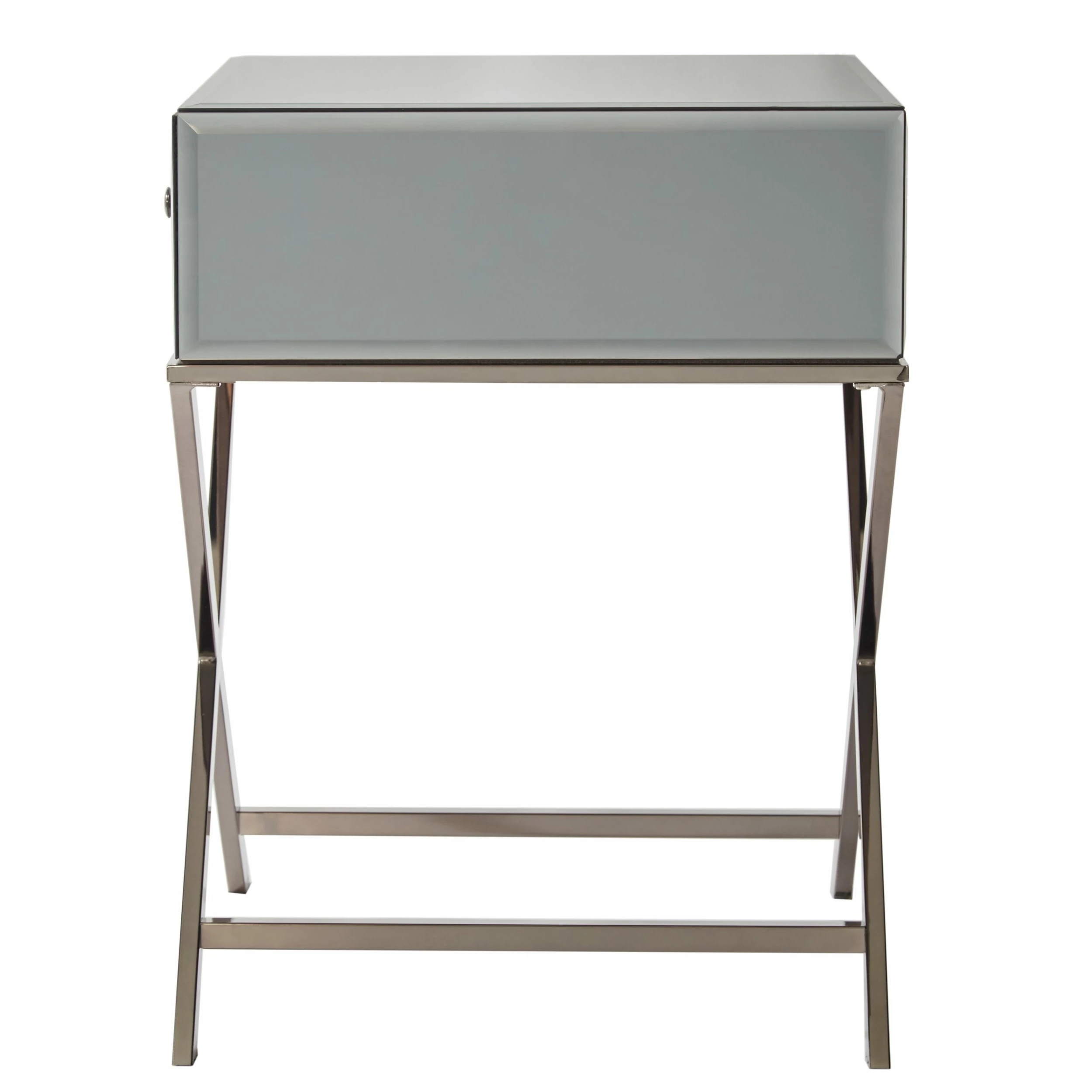 Best Sale ๐งจ Camille X Base Mirrored Accent Campaign Table By INSPIRE Q Bold Gold Champagne Finish ๐ฏ 12 Best Sale ๐งจ Camille X Base Mirrored Accent Campaign Table By INSPIRE Q Bold Gold Champagne Finish ๐ฏ - Image 12