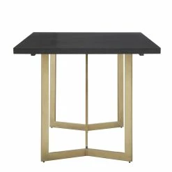 Buy 🥰 Cheyenne Black And Distressed Gold Finish Dining Set By INSPIRE Q Modern 7-piece Set 🎁 -iNSPIRE Q shop Cheyenne Black Finish Dining Set by iNSPIRE Q Modern 6