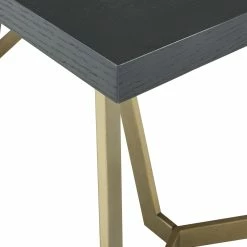 Buy 🥰 Cheyenne Black And Distressed Gold Finish Dining Set By INSPIRE Q Modern 7-piece Set 🎁 -iNSPIRE Q shop Cheyenne Black Finish Dining Set by iNSPIRE Q Modern 8