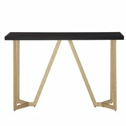 Discount ❤️ Cheyenne Black And Gold Metal Base Sofa Table By INSPIRE Q Modern ✨ 12 Discount ❤️ Cheyenne Black And Gold Metal Base Sofa Table By INSPIRE Q Modern ✨ -iNSPIRE Q shop Cheyenne Black and Gold Metal Base Sofa Table by iNSPIRE Q Modern 4