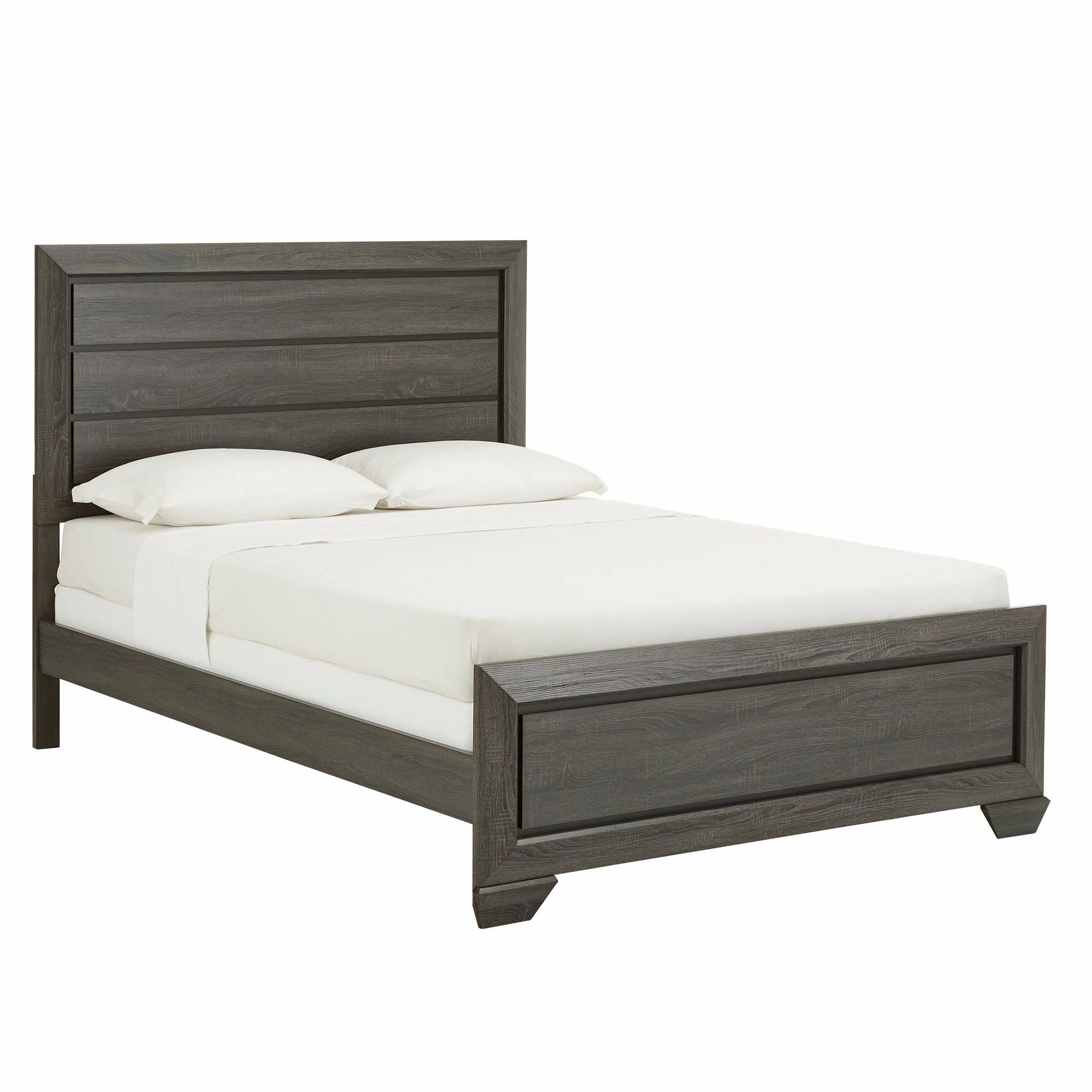 Buy 🔔 Corbett Transitional Grey Wood Panel Bed By INSPIRE Q Classic 🎉 - Image 2