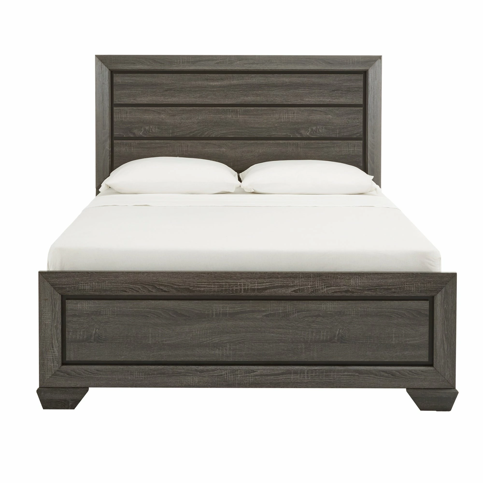 Buy 🔔 Corbett Transitional Grey Wood Panel Bed By INSPIRE Q Classic 🎉 - Image 3