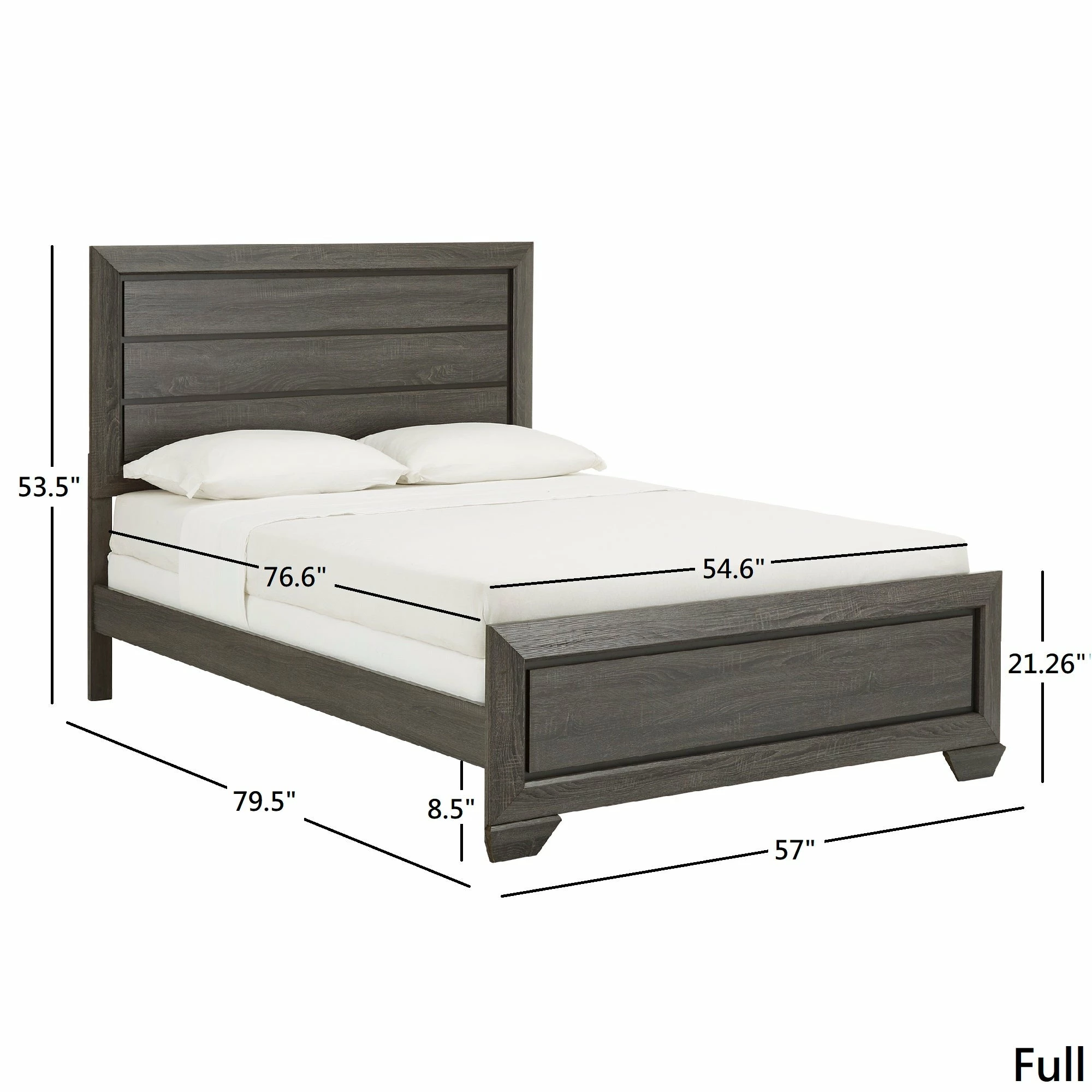 Buy 🔔 Corbett Transitional Grey Wood Panel Bed By INSPIRE Q Classic 🎉 - Image 10
