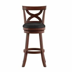 Brand new ⌛ Crosby Cherry X-back 29-inch Swivel High Back Barstool By INSPIRE Q Classic 🥰 11 Brand new ⌛ Crosby Cherry X-back 29-inch Swivel High Back Barstool By INSPIRE Q Classic 🥰 -iNSPIRE Q shop Crosby Cherry X back 29 inch Swivel High Back Barstool by iNSPIRE Q Classic 3