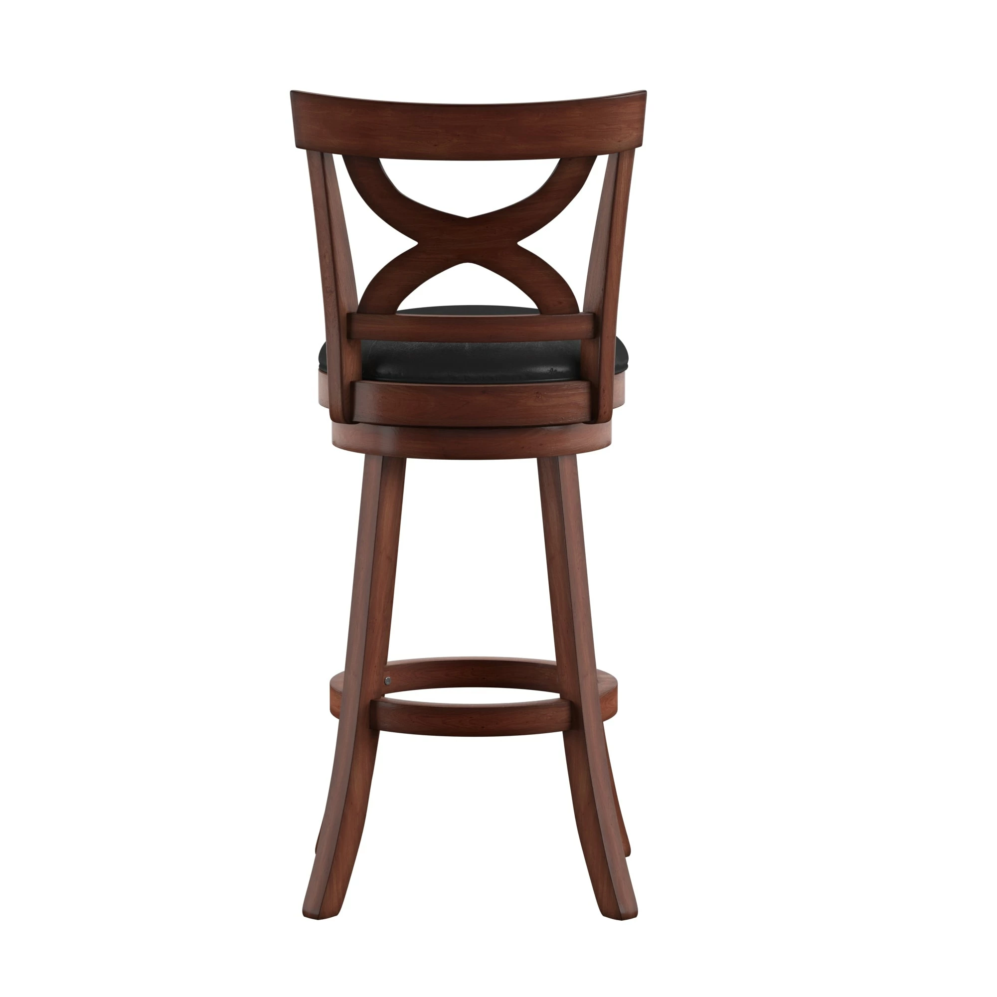 Brand new ⌛ Crosby Cherry X-back 29-inch Swivel High Back Barstool By INSPIRE Q Classic 🥰 6 Brand new ⌛ Crosby Cherry X-back 29-inch Swivel High Back Barstool By INSPIRE Q Classic 🥰 - Image 6