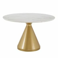 Budget 🥰 Darcy 46" Wide Faux Marble Round Dining Table By INSPIRE Q Bold 😀 13 Budget 🥰 Darcy 46" Wide Faux Marble Round Dining Table By INSPIRE Q Bold 😀 -iNSPIRE Q shop Darcy 4622 Wide Faux Marble Round Dining Table by iNSPIRE Q Bold 4