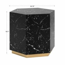 Flash Sale 🎉 Darcy Faux Marble End Table By INSPIRE Q Bold White ⌛ 17 Flash Sale 🎉 Darcy Faux Marble End Table By INSPIRE Q Bold White ⌛ -iNSPIRE Q shop Darcy Faux Marble End Table by iNSPIRE Q Bold 4
