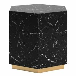 Flash Sale 🎉 Darcy Faux Marble End Table By INSPIRE Q Bold White ⌛ 22 Flash Sale 🎉 Darcy Faux Marble End Table By INSPIRE Q Bold White ⌛ -iNSPIRE Q shop Darcy Faux Marble End Table by iNSPIRE Q Bold 9