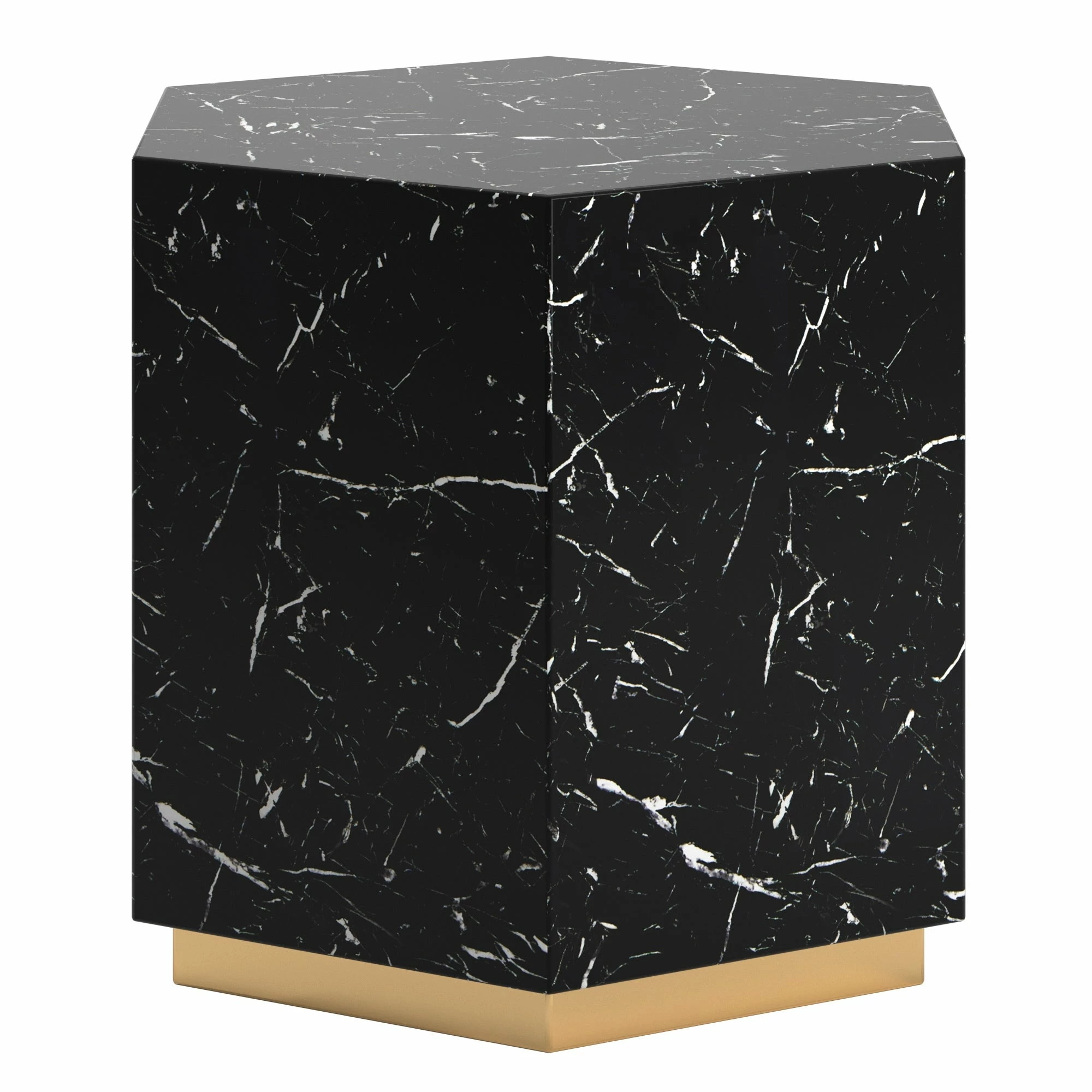 Flash Sale 🎉 Darcy Faux Marble End Table By INSPIRE Q Bold White ⌛ 10 Flash Sale 🎉 Darcy Faux Marble End Table By INSPIRE Q Bold White ⌛ - Image 10