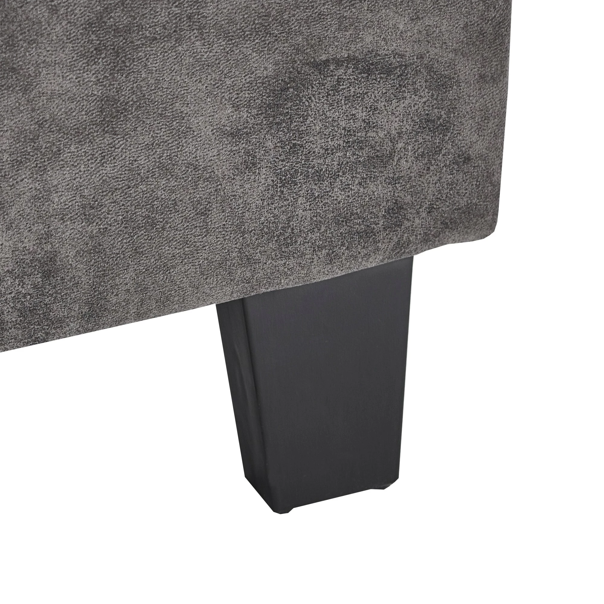 Top 10 ✔️ Dartington Velvet Fabric Platform Bed By INSPIRE Q Modern Grey Velvet 🔥 - Image 13