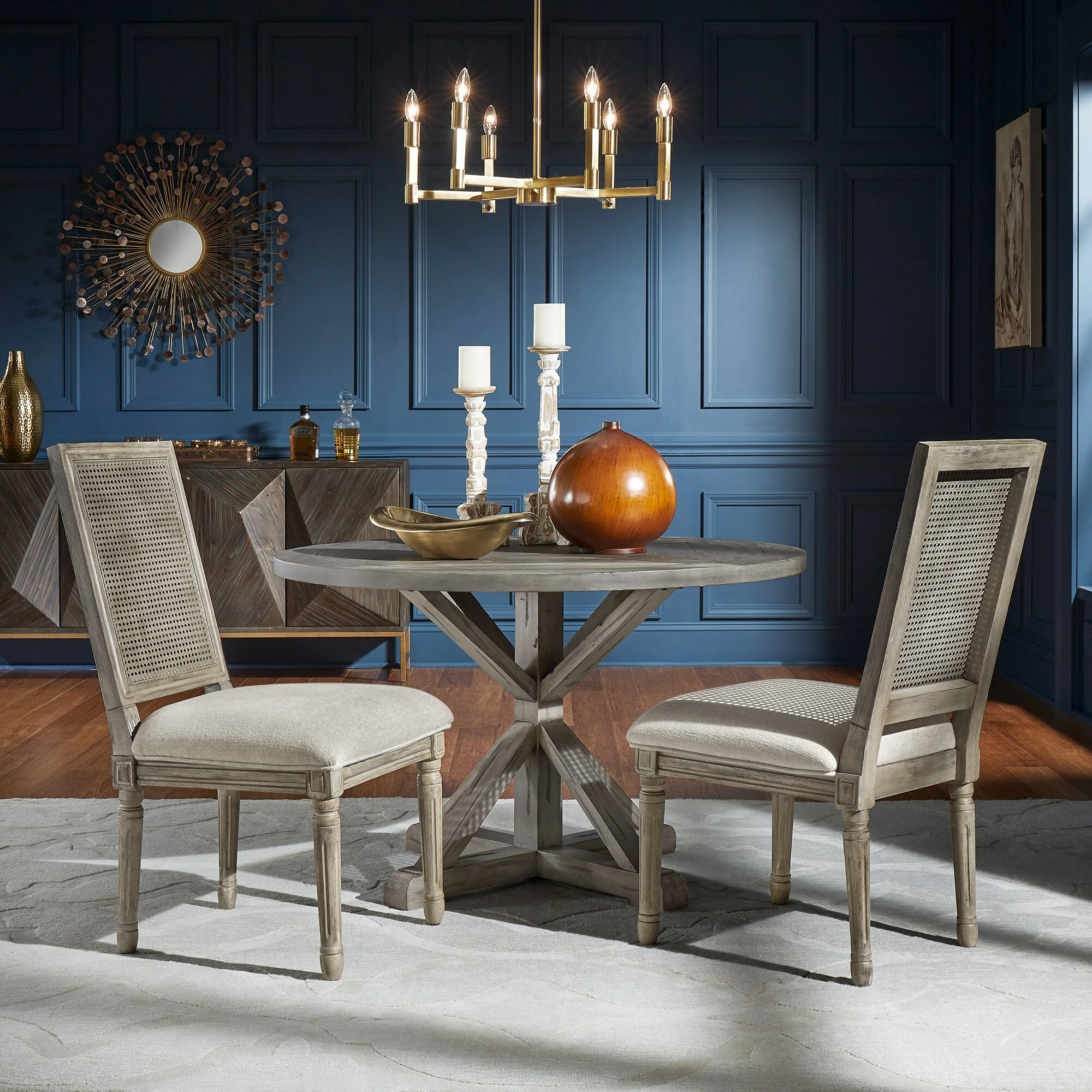 Deals 🎉 Deana Rectangular Linen And Wood Dining Chairs (Set Of 2) By INSPIRE Q Artisan Beige Finish ⌛ 2 Deals 🎉 Deana Rectangular Linen And Wood Dining Chairs (Set Of 2) By INSPIRE Q Artisan Beige Finish ⌛ - Image 2