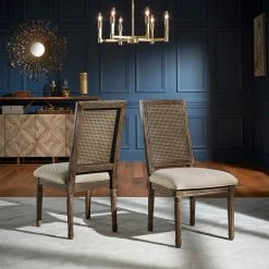 Deals 🎉 Deana Rectangular Linen And Wood Dining Chairs (Set Of 2) By INSPIRE Q Artisan Beige Finish ⌛ 18 Deals 🎉 Deana Rectangular Linen And Wood Dining Chairs (Set Of 2) By INSPIRE Q Artisan Beige Finish ⌛ -iNSPIRE Q shop Deana Rectangular Linen and Wood Dining Chairs 28Set of 229 by iNSPIRE Q Artisan 3