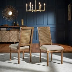 Deals 🎉 Deana Rectangular Linen And Wood Dining Chairs (Set Of 2) By INSPIRE Q Artisan Beige Finish ⌛ 21 Deals 🎉 Deana Rectangular Linen And Wood Dining Chairs (Set Of 2) By INSPIRE Q Artisan Beige Finish ⌛ -iNSPIRE Q shop Deana Rectangular Linen and Wood Dining Chairs 28Set of 229 by iNSPIRE Q Artisan 6