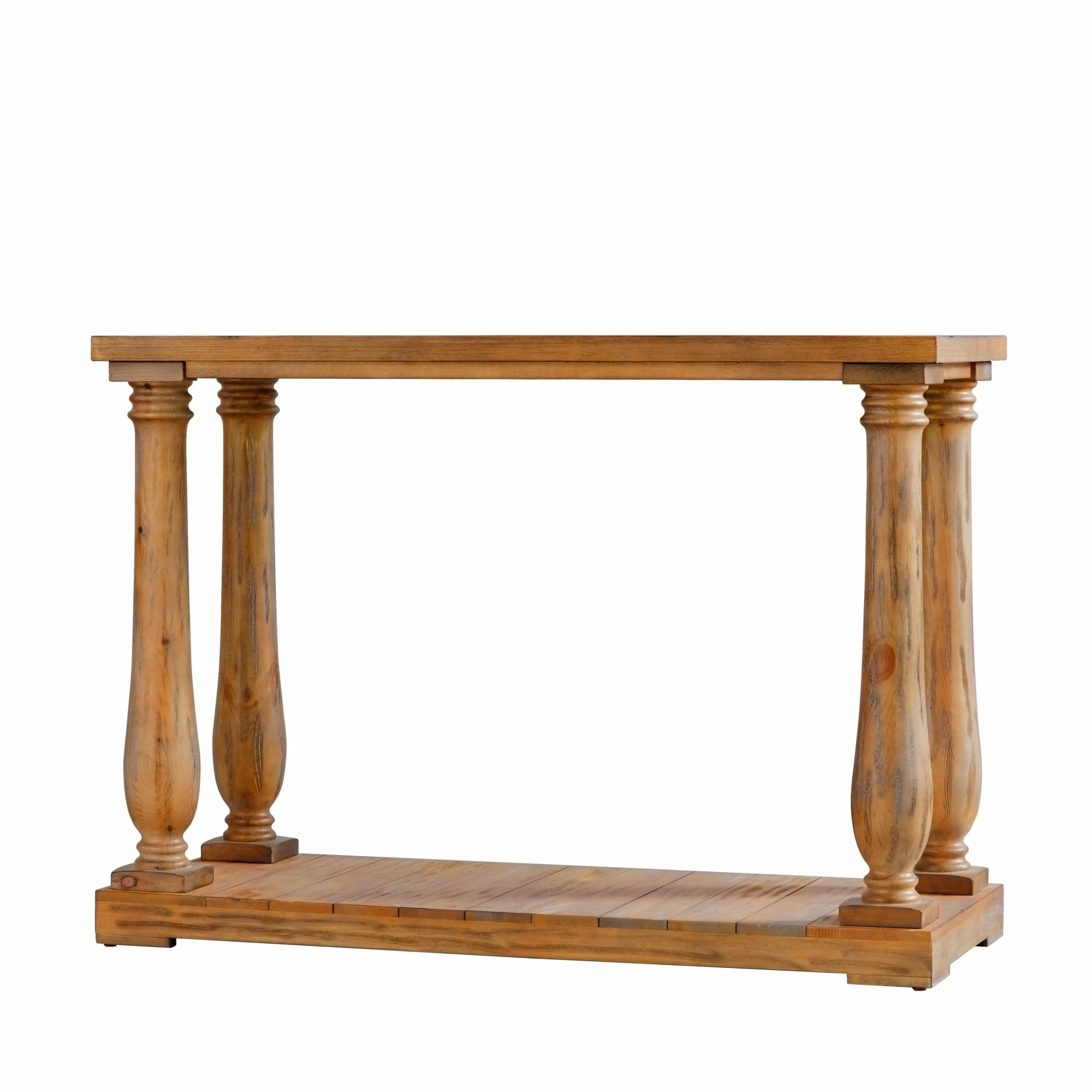 Brand new 🌟 Edmaire Rustic Baluster TV Stand By INSPIRE Q Artisan Natural ⌛ 14 Brand new 🌟 Edmaire Rustic Baluster TV Stand By INSPIRE Q Artisan Natural ⌛ - Image 14