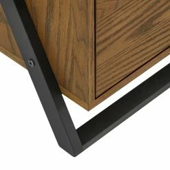 New 😉 Eldersley Two-tone Black & Oak Finish Nightstand By INSPIRE Q Modern 1-drawer With 1 Shelf 🧨 -iNSPIRE Q shop Eldersley Two tone Black 26 Oak finish Nightstand by iNSPIRE Q Modern 11