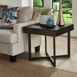 Hot Sale ๐คฉ Eldersley Wood Finish End Table With One Drawer By INSPIRE Q Modern Grey ๐งจ 21 Hot Sale ๐คฉ Eldersley Wood Finish End Table With One Drawer By INSPIRE Q Modern Grey ๐งจ -iNSPIRE Q shop Eldersley Wood Finish End Table with One Drawer by iNSPIRE Q Modern 6