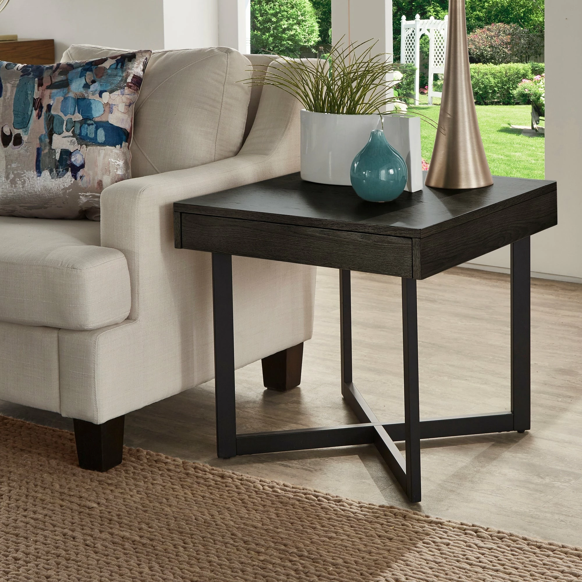 Hot Sale ๐คฉ Eldersley Wood Finish End Table With One Drawer By INSPIRE Q Modern Grey ๐งจ 7 Hot Sale ๐คฉ Eldersley Wood Finish End Table With One Drawer By INSPIRE Q Modern Grey ๐งจ - Image 7