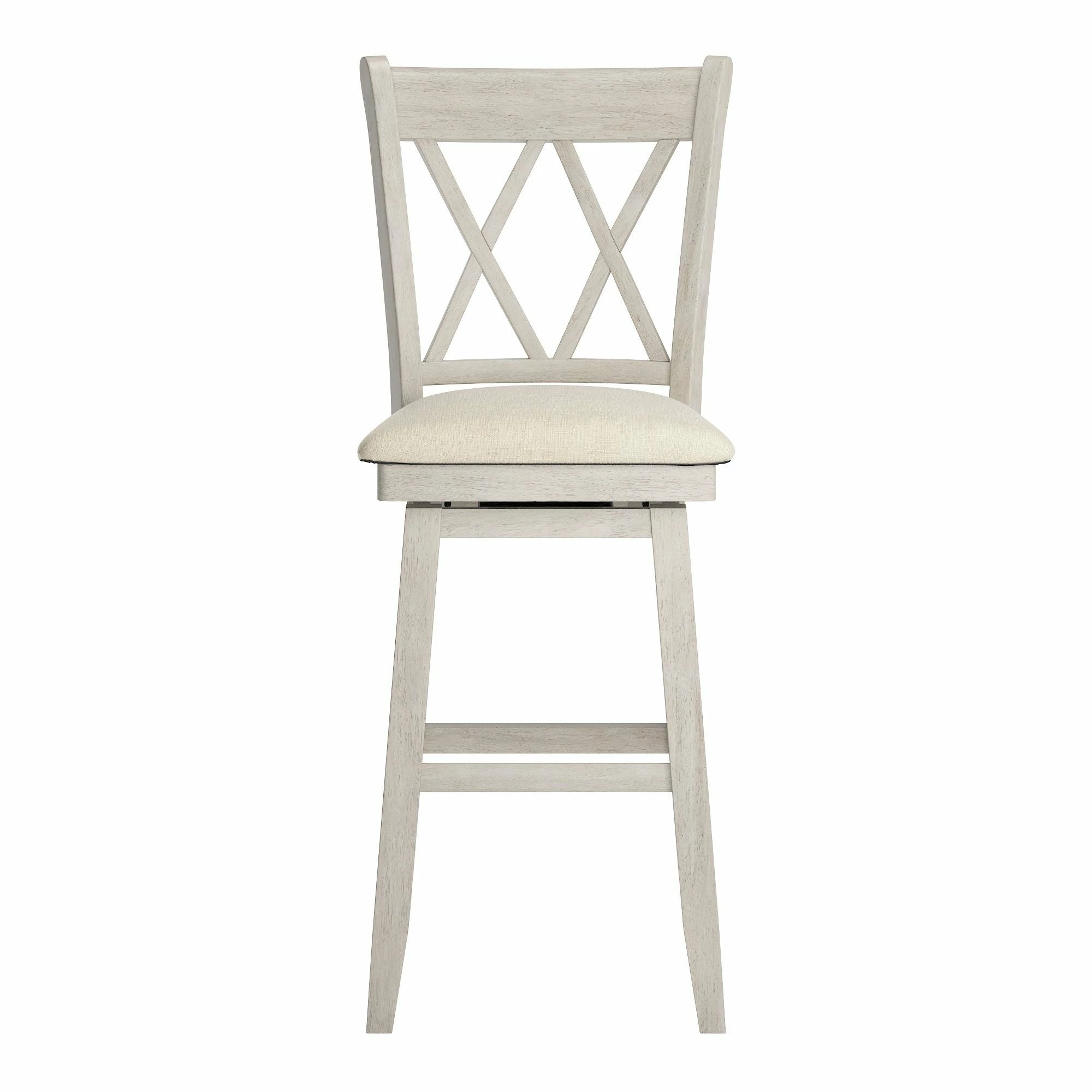 Hot Sale ⌛ Eleanor Double X Back Wood Swivel Bar Stool By INSPIRE Q Classic Oak 🥰 - Image 11