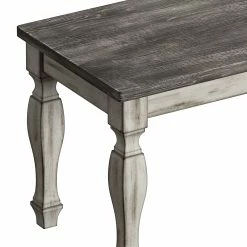 Hot Sale ⌛ Eleanor Two-Tone Square Turned Leg Dining Bench By INSPIRE Q Classic 🎁 10 Hot Sale ⌛ Eleanor Two-Tone Square Turned Leg Dining Bench By INSPIRE Q Classic 🎁 -iNSPIRE Q shop Eleanor Grey Two Tone Square Turned Leg Wood Dining Bench by TRIBECCA HOME 0893d437 53a6 4df3 ace1 ccdd96577d34
