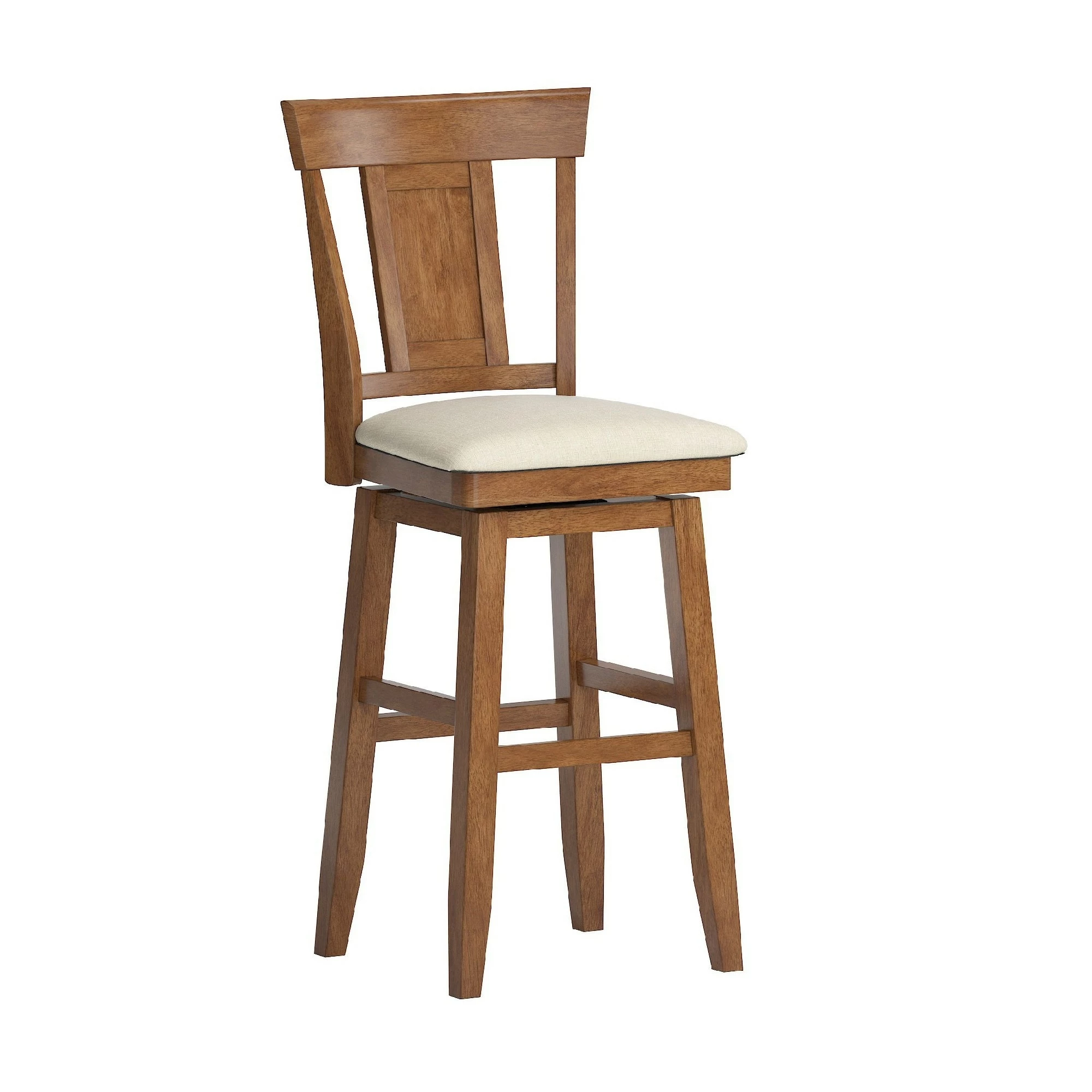 Deals 👍 Eleanor Panel Back Wood Swivel Chair By INSPIRE Q Classic 29" Antique White 🎁 - Image 10