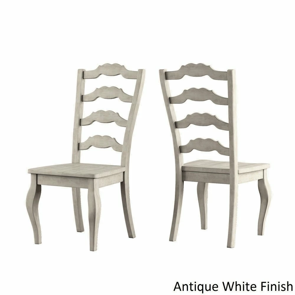 Wholesale 🥰 Eleanor Sage Green Round Solid Wood Top Ladder Back 5-piece Dining Set By INSPIRE Q Classic Antique Sage Green Chairs ❤️ - Image 12