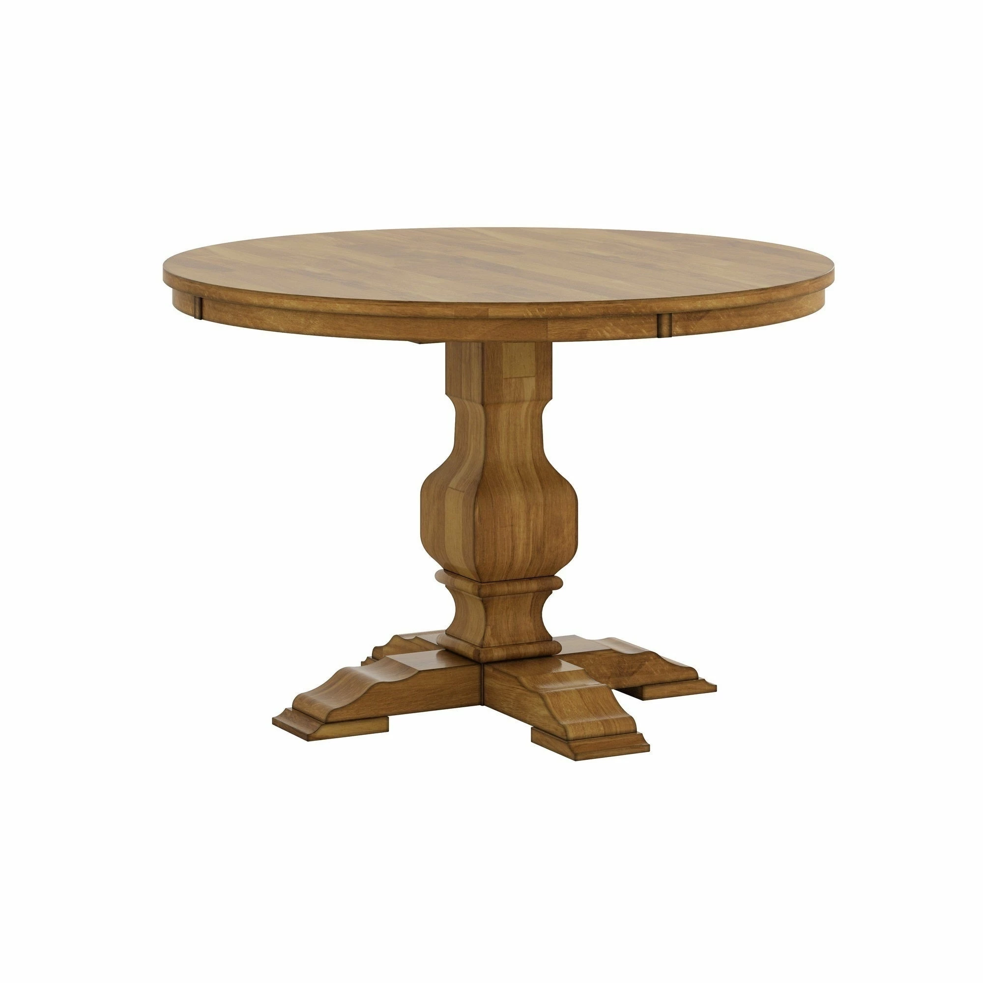 New ⌛ Eleanor Two-tone Round Top Dining Table By INSPIRE Q Classic Berry Red Base 🎉 4 New ⌛ Eleanor Two-tone Round Top Dining Table By INSPIRE Q Classic Berry Red Base 🎉 - Image 4