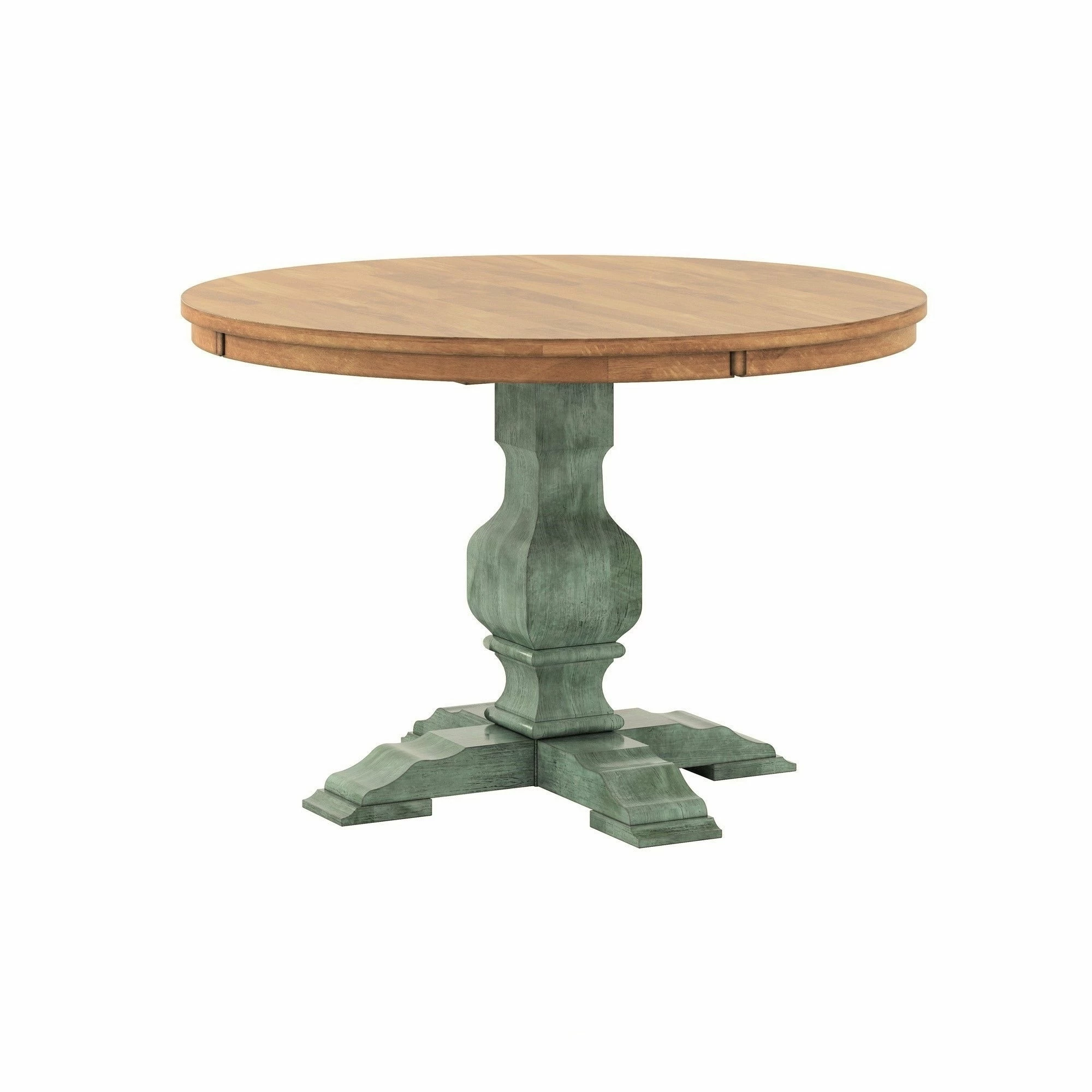New ⌛ Eleanor Two-tone Round Top Dining Table By INSPIRE Q Classic Berry Red Base 🎉 5 New ⌛ Eleanor Two-tone Round Top Dining Table By INSPIRE Q Classic Berry Red Base 🎉 - Image 5